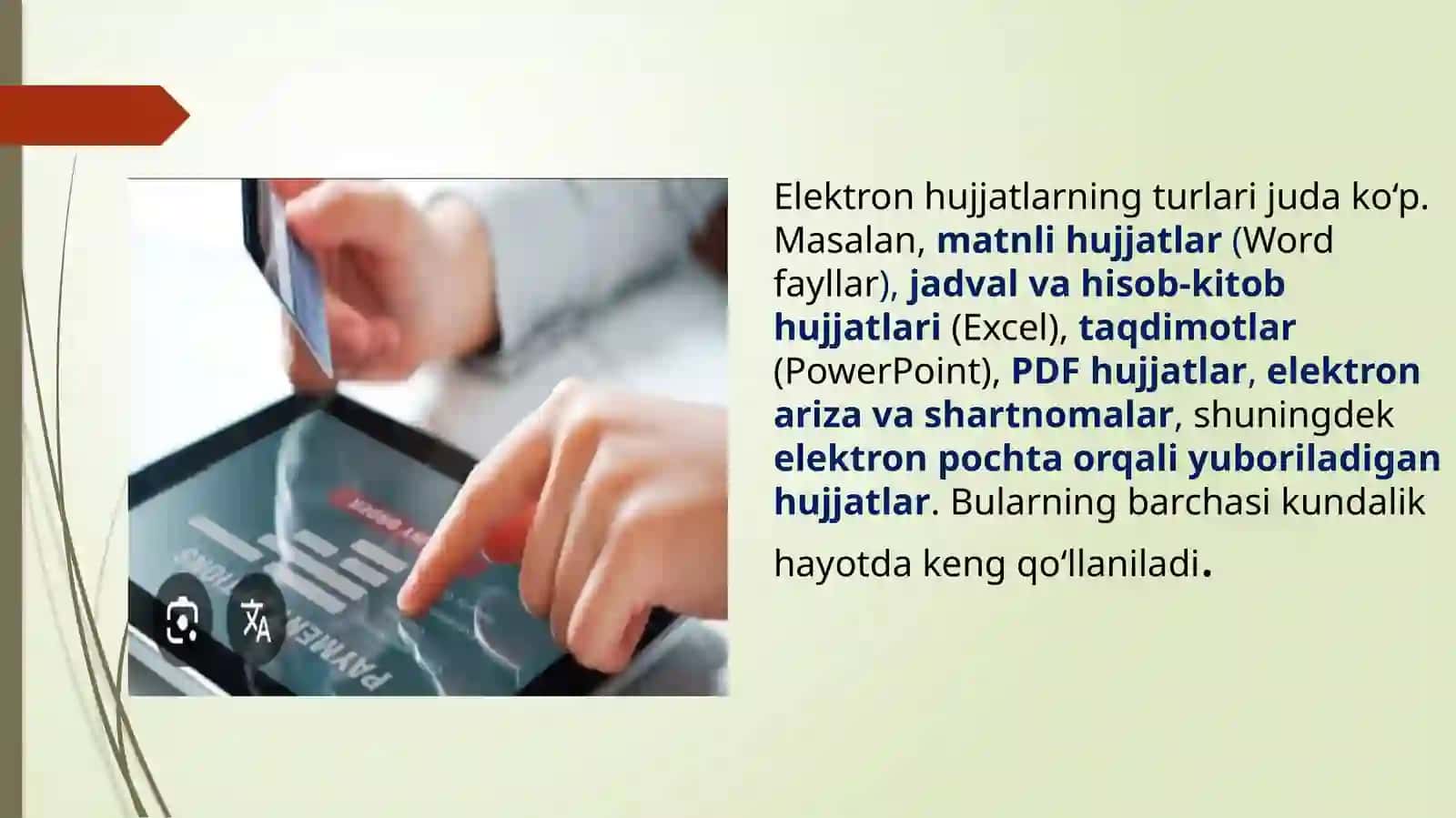 Elektron hujjatlar haqida 4