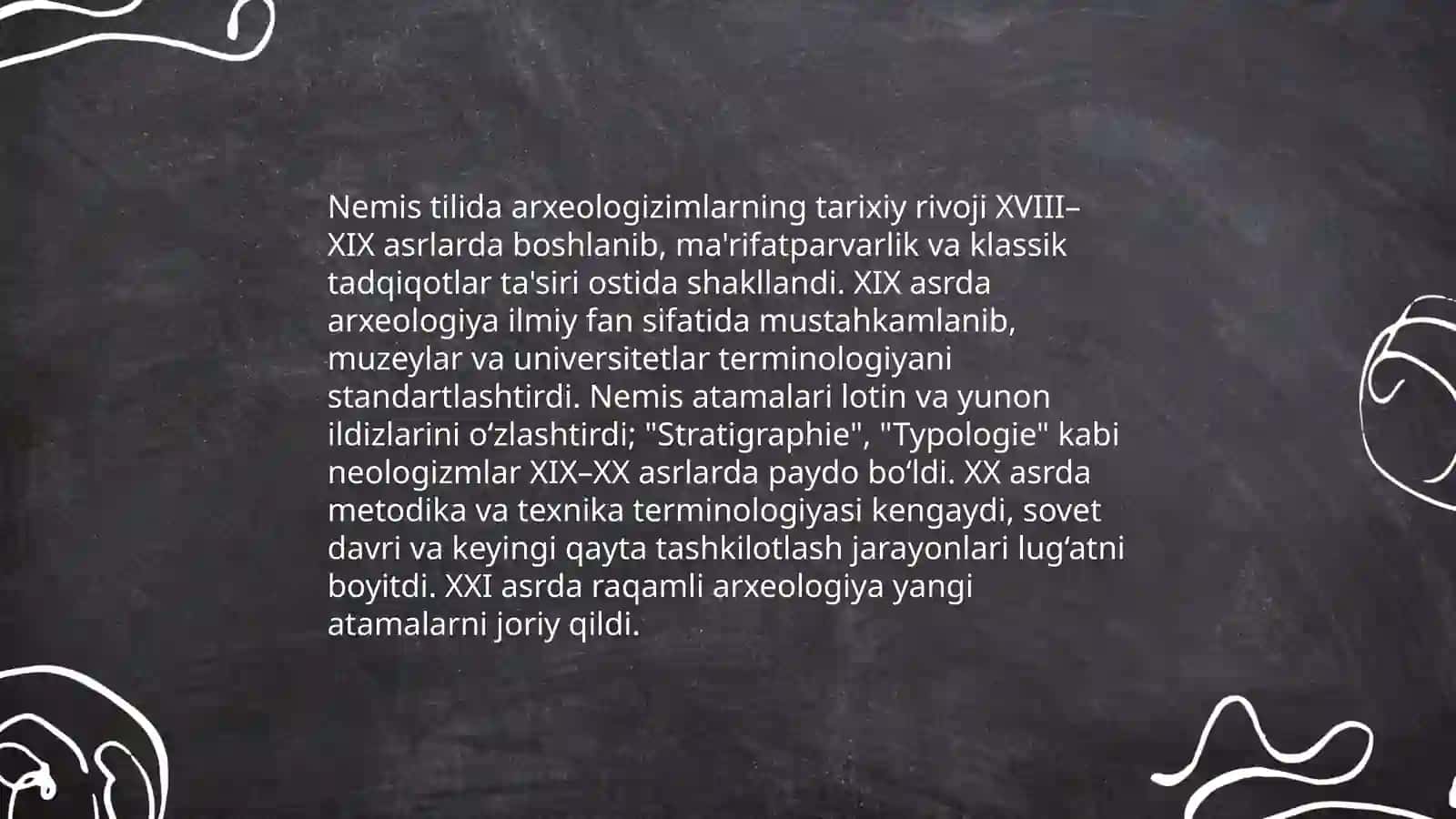 Arxeologizimlar va Neologizimlar Nemis tilida 4