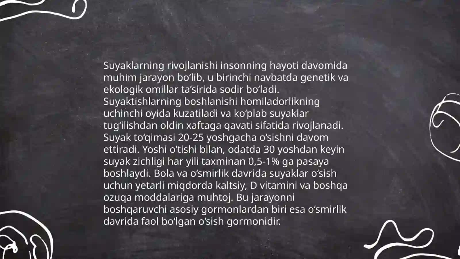 Odamsuyaklarini oʻrganish 4