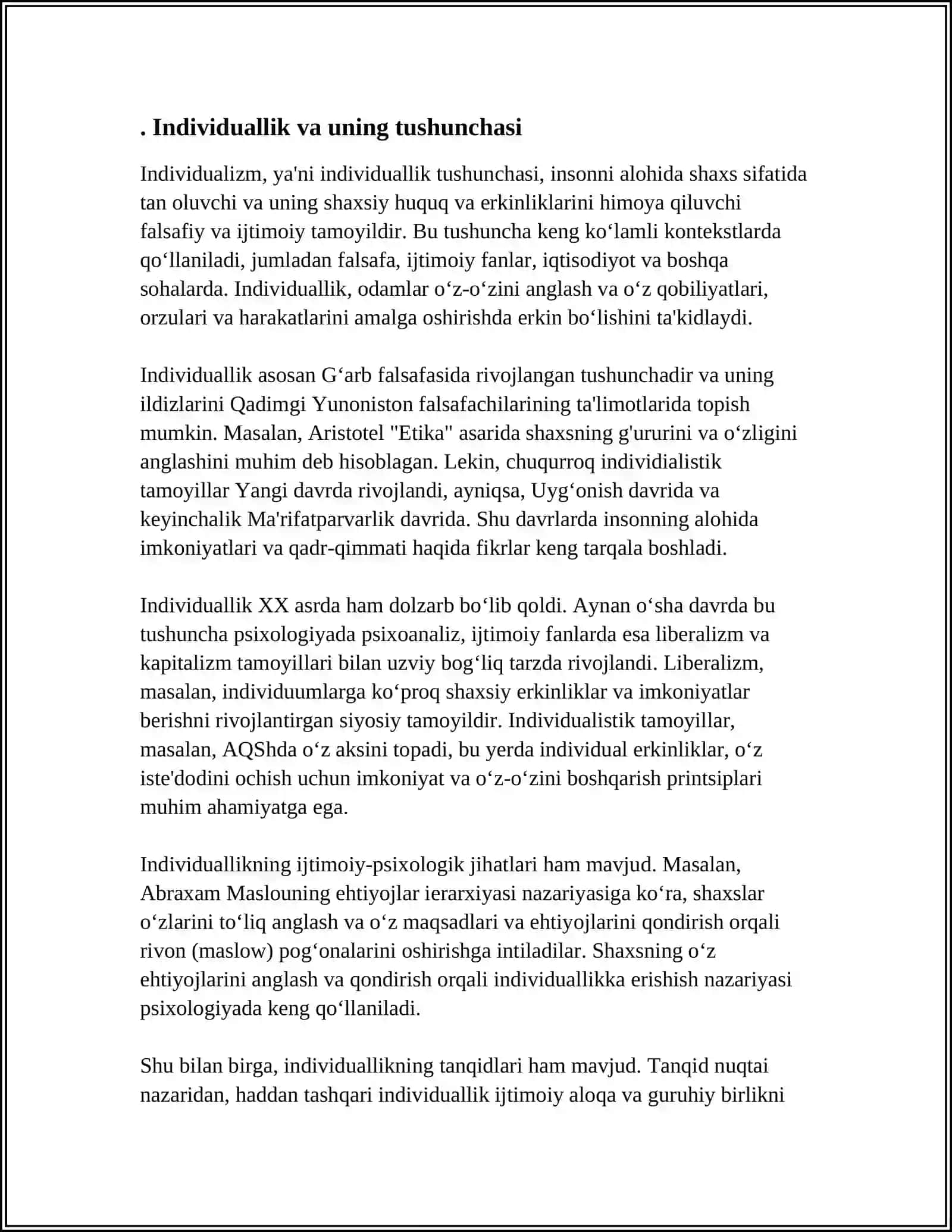 ALIQULOVA LOBAR ANVAR QIZI 1-KURS101-GURUH TALABASI 4