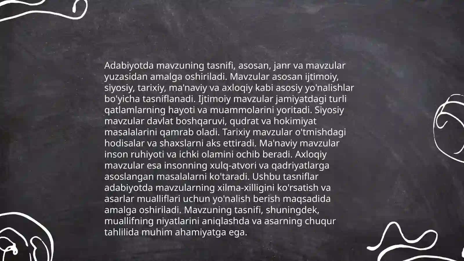 Adabiyotshunoslikda mavzu va g'oya 4