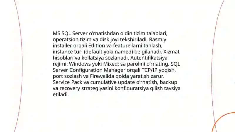 MS SQL Server 4