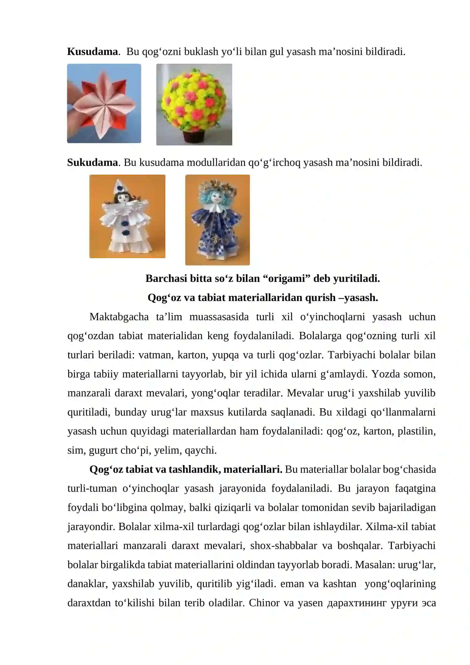 Maktabgacha ta’lim muassasalarida turli yosh guruhlarida qurish yasashga o‘rgatish 4