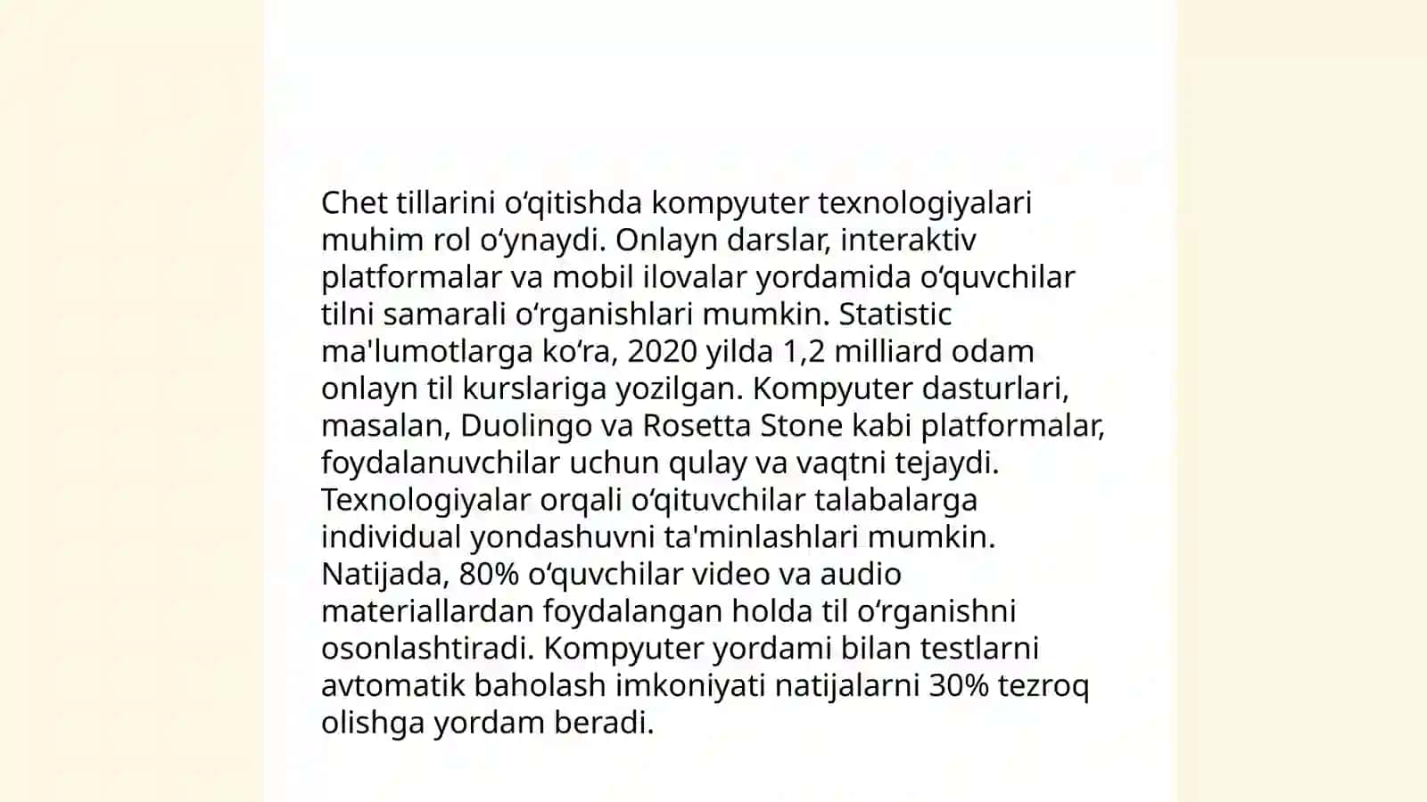 Kompyuter lingvodidaktikasi 4