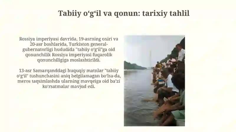 Tabiiy oʻgʻil tushunchasining vujudga kelishi tarixini oʻrganish 4
