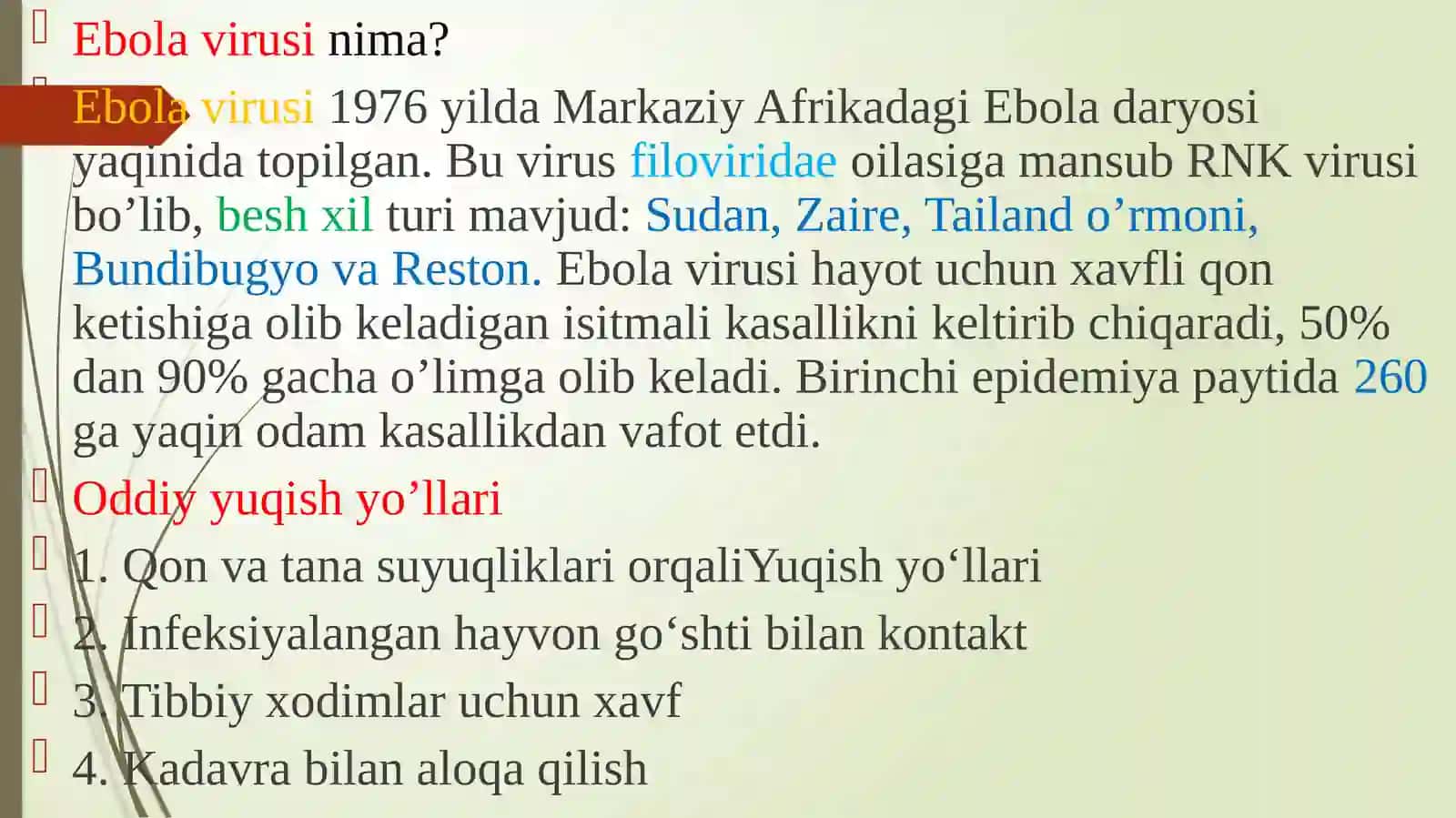 Inomjonov Namirjonning Mikrobiologiya, Immunologiya, Virusalogiya fanidan mustaqil ta’limi 4