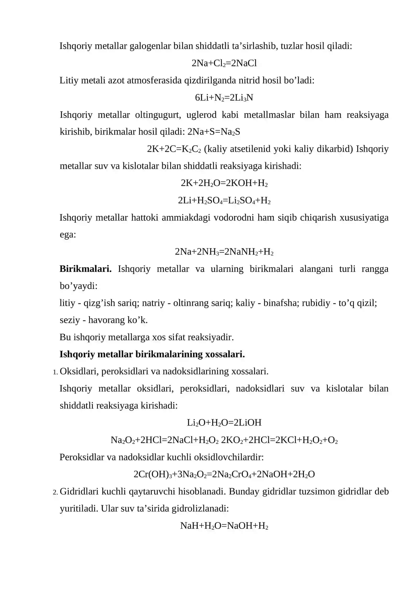 Ishqoriy mеtallar 4