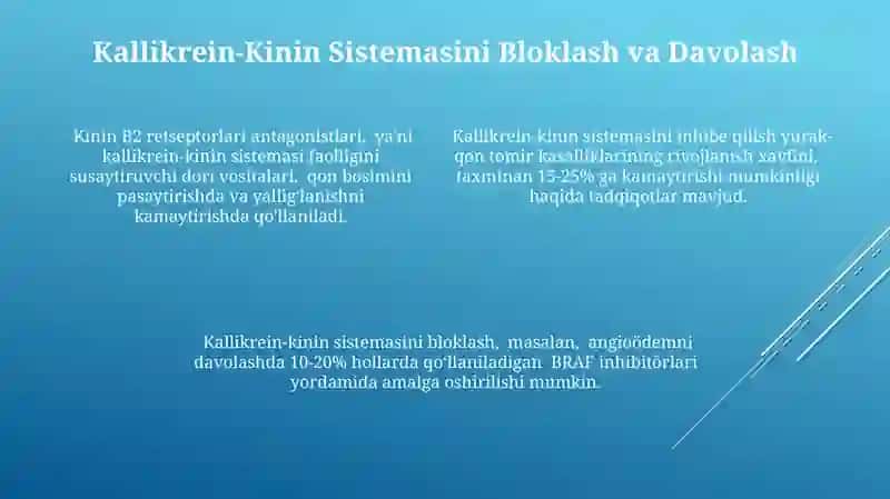 Kallikrein-Kinin Sistemasi va Klinik Ahamiyati 4