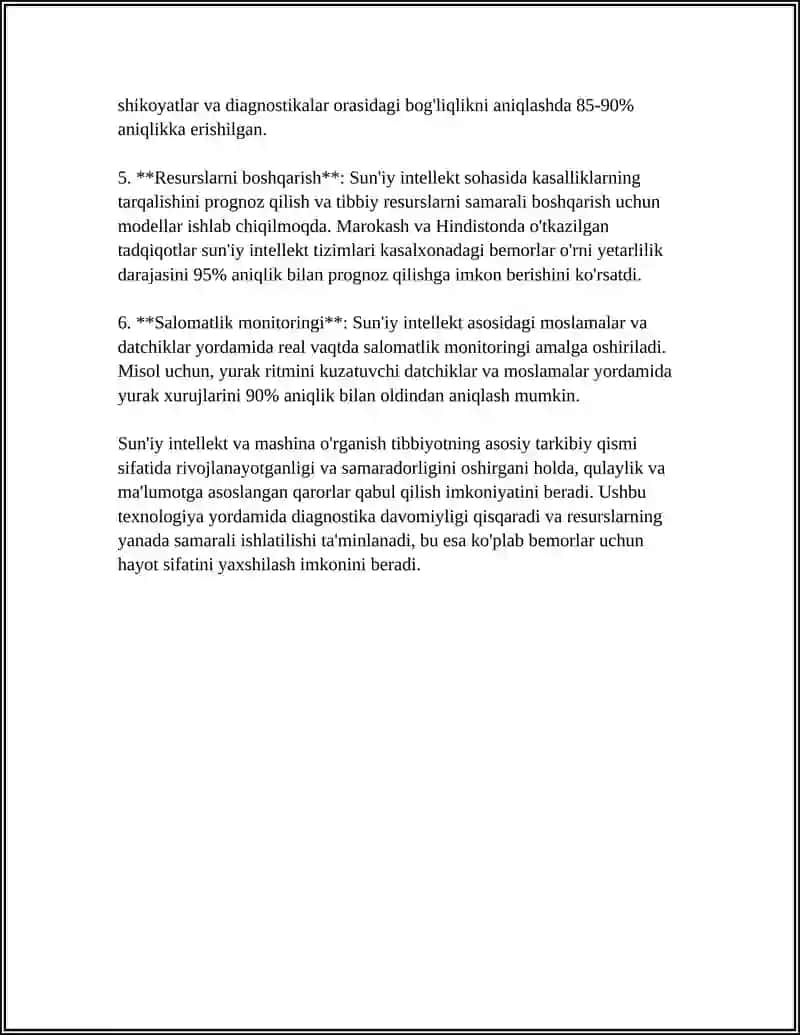 ZAMONAVIY TIBBIYOT TEXNALOGIYALARI 4