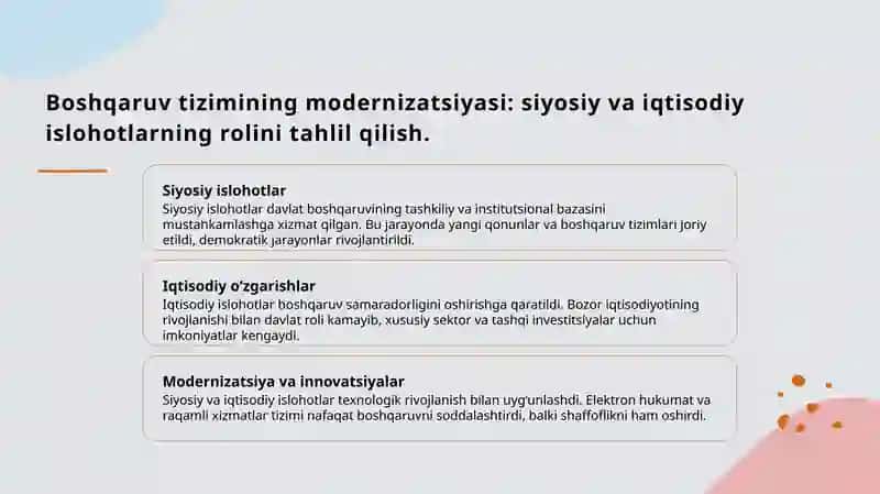Yangi O‘zbekiston davlatining yuridik tizimini o'rganuvchilar uchun qo‘llanma 4