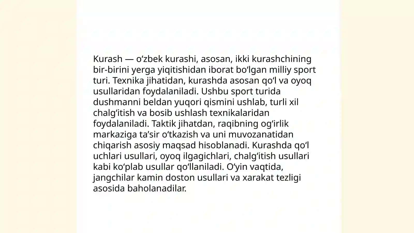 Kurash sport turi sportchilarni tayyorlash tizimi 4