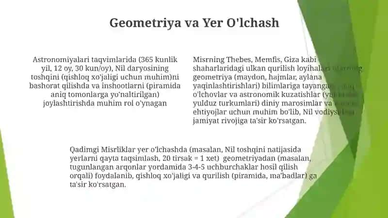 Qadimgi Misrda matematik va astronomik tushunchalar 4