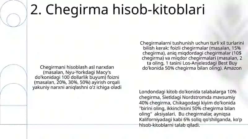 Diskontlash haqida tushuncha 4