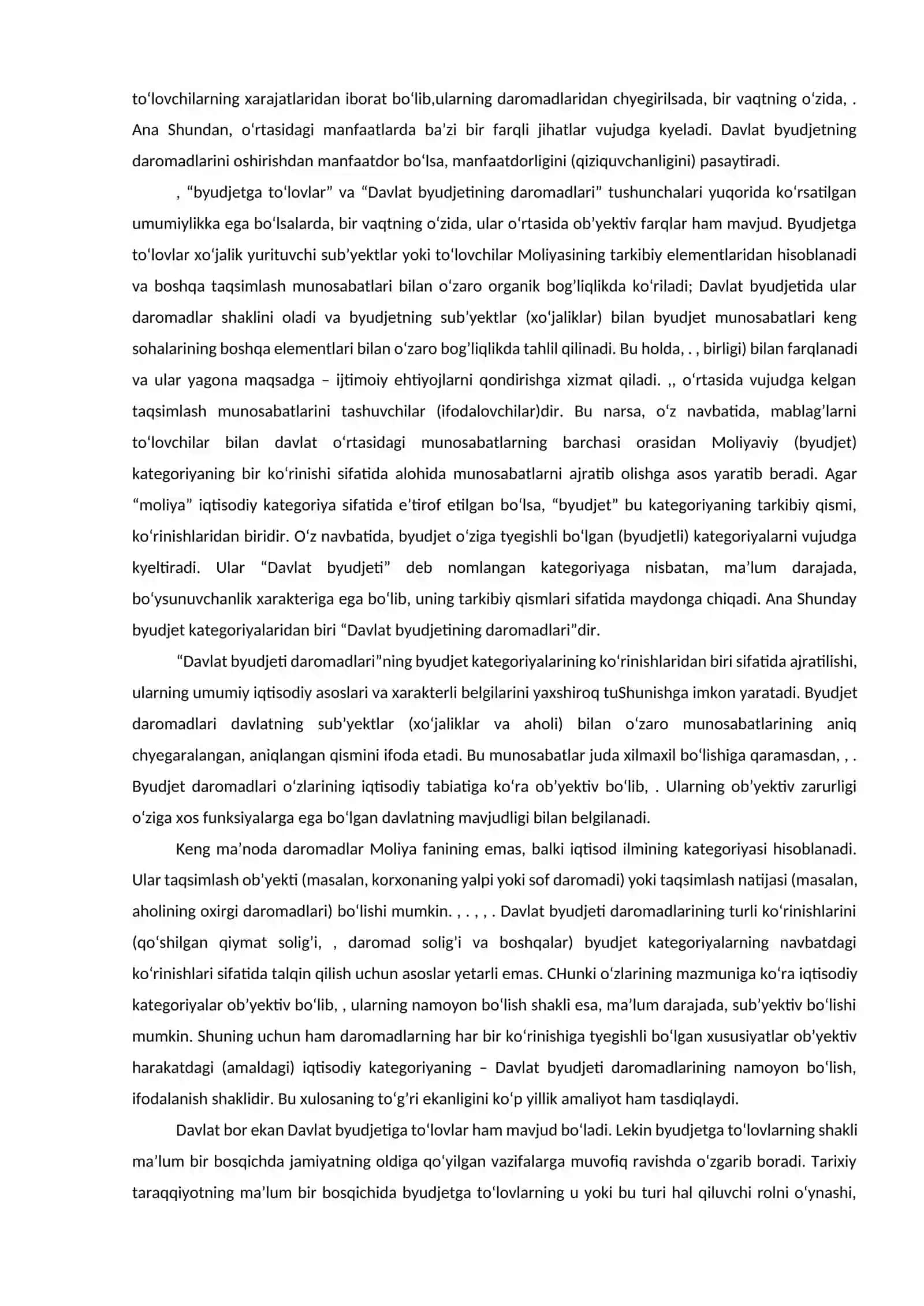 Davlat budjeti tarkibi va uni takomillashtirish yo‘llari 4