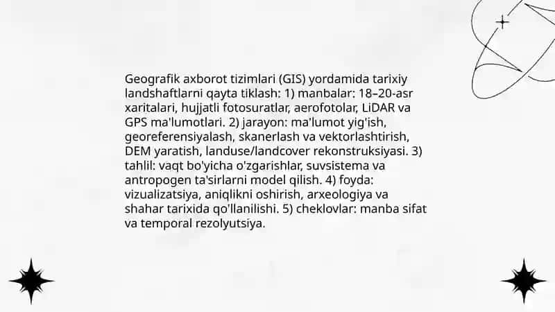 Agentlarga asoslangan tarixiy jarayonlarni modellashtirish 4
