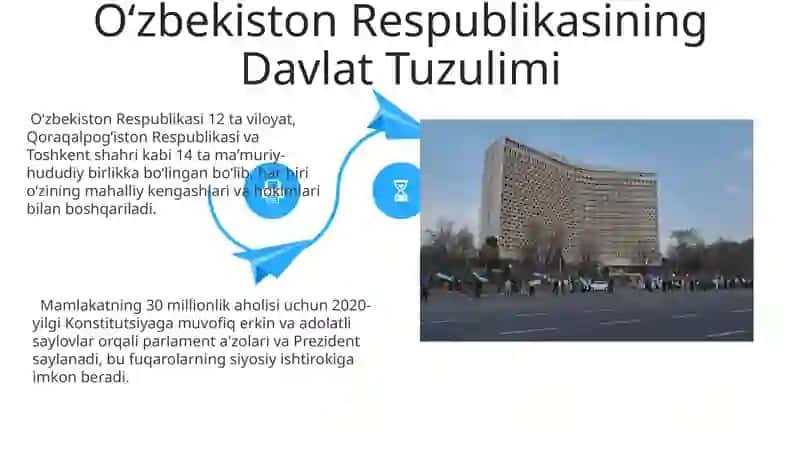 Oʻzbekiston- Respublika boshqaruv shaklidagi davlat 4