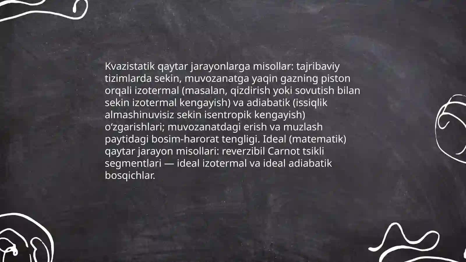 Termodinamika asoslari 4