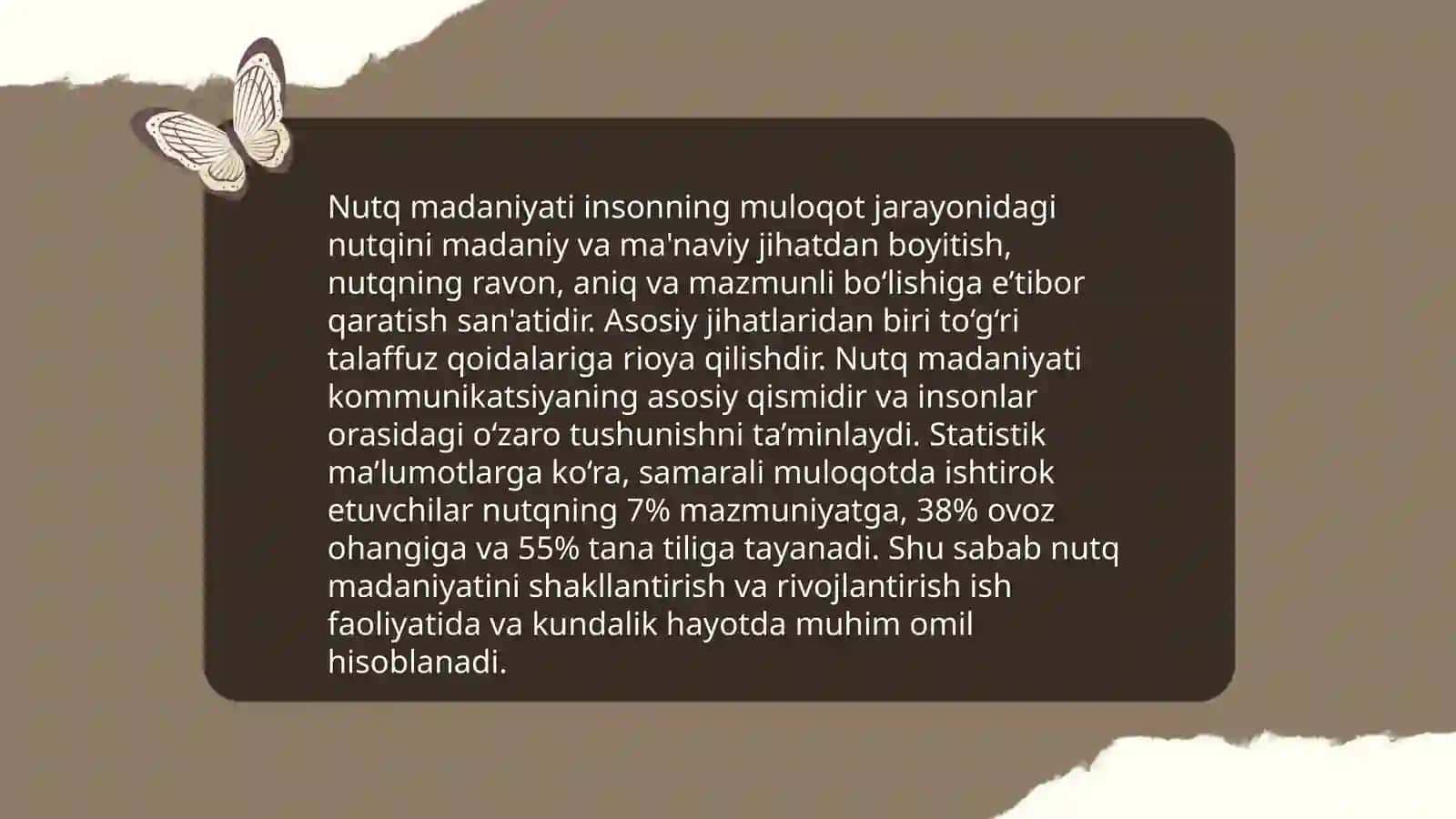 Til va nutq. Mirzapo’latova Dilyora 4