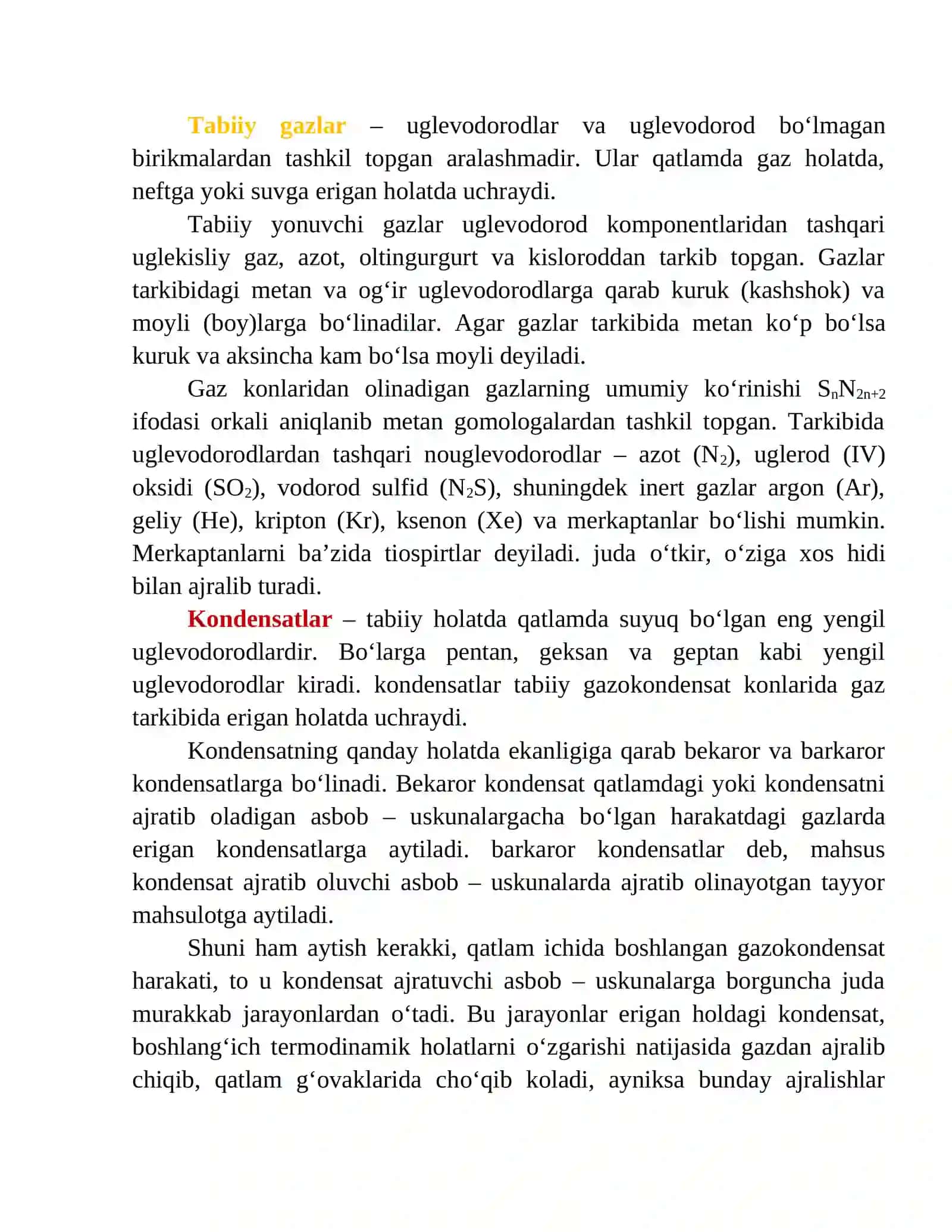 Konlarda gazni yig’ish tizimi 4