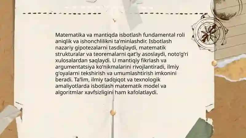 Mantiqiy Dalilash va Isbotlashning Axamyati 4
