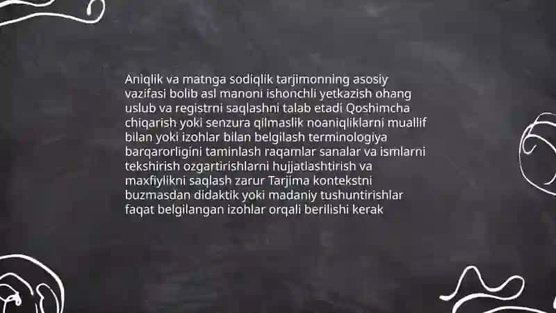 Tarjimonning etikasi 4