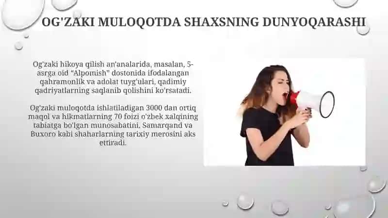 Og'zaki muloqotda milliy o'ziga xoslik 4