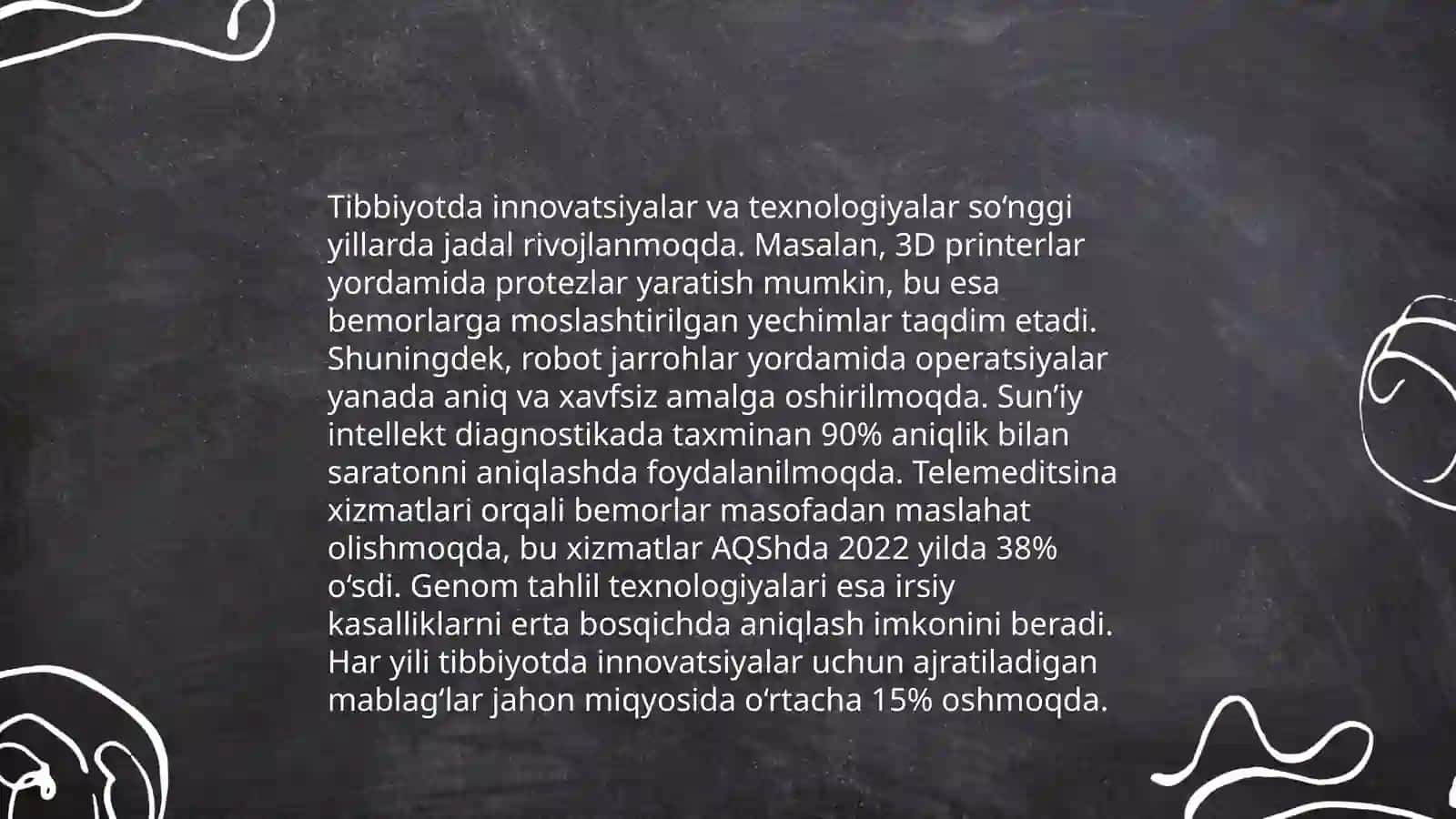 Tibbiy Xizmat Ko‘rsatishning Rivojlanishi va Iqtisodiyoti 4