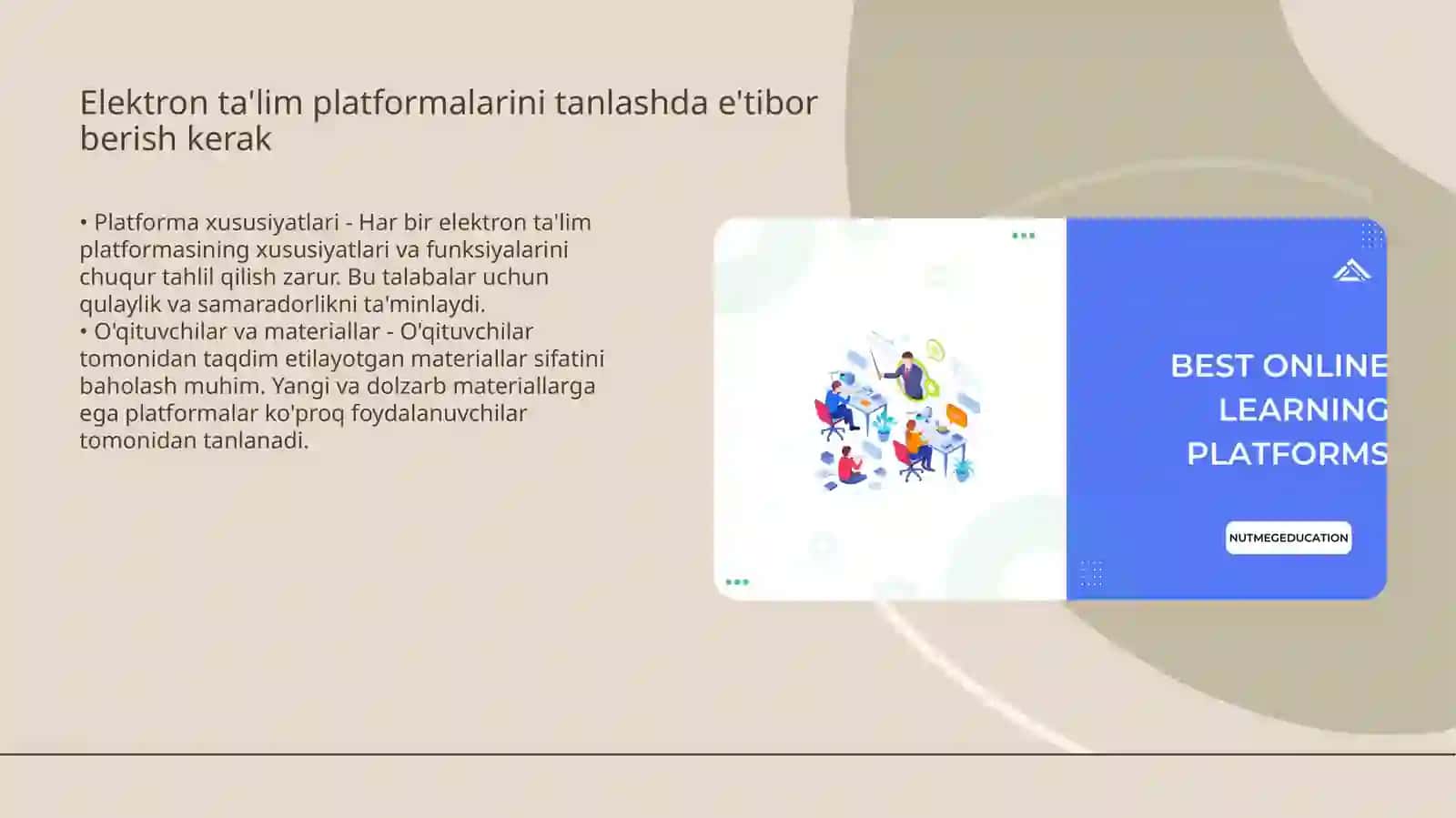 Tibbiyotda elektron va masofaviy o’qitish 4