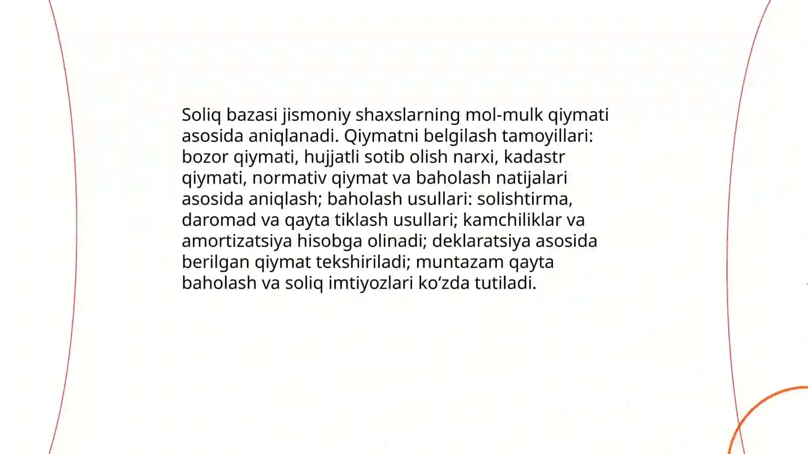 Jismoniy shaxslarning mol mulkiga solnadgan soliqning hisoblab chiqarish va toʻlash tartibi 4