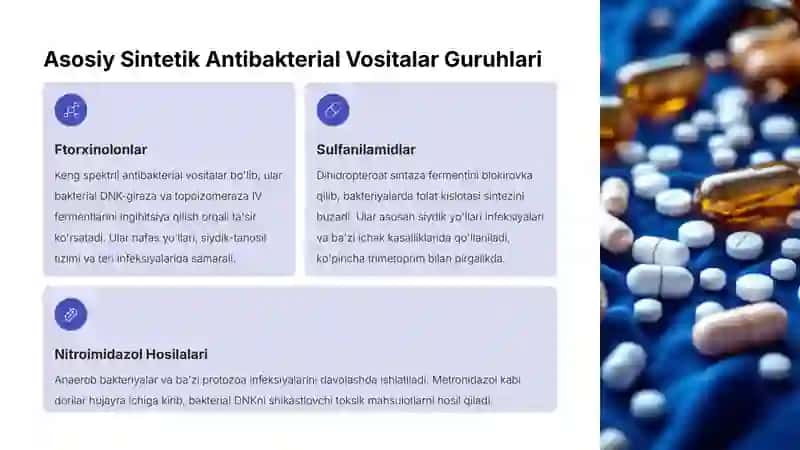 Antibakterial Vositalar va Sefalosporin Antibiotiklarining Yangi Avlod Vakillari 4
