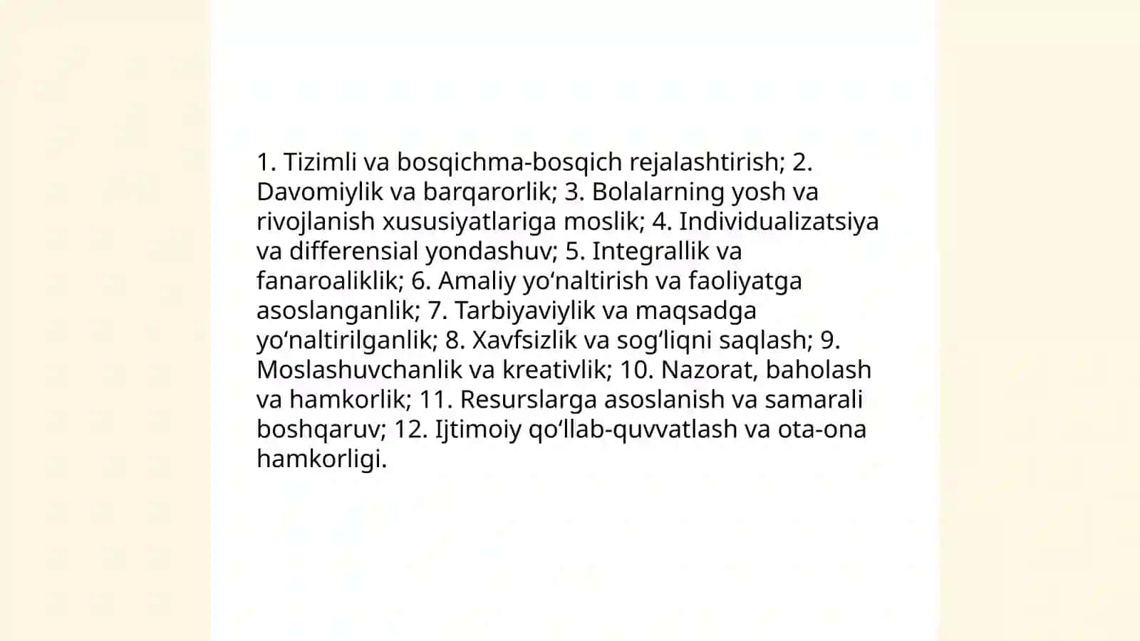 Maktabgacha ta'limda kun tartibi 4