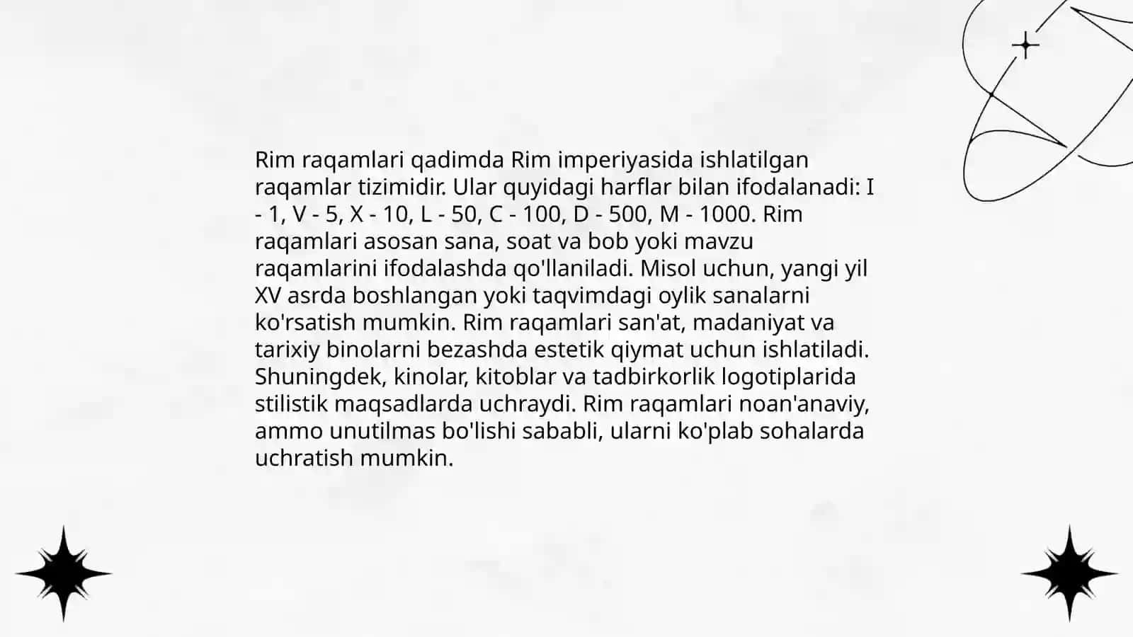 Rim raqamlari 4