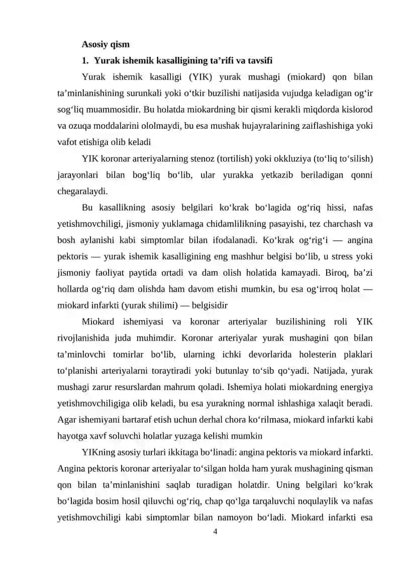 Yurak ishemik kasalliklari 4