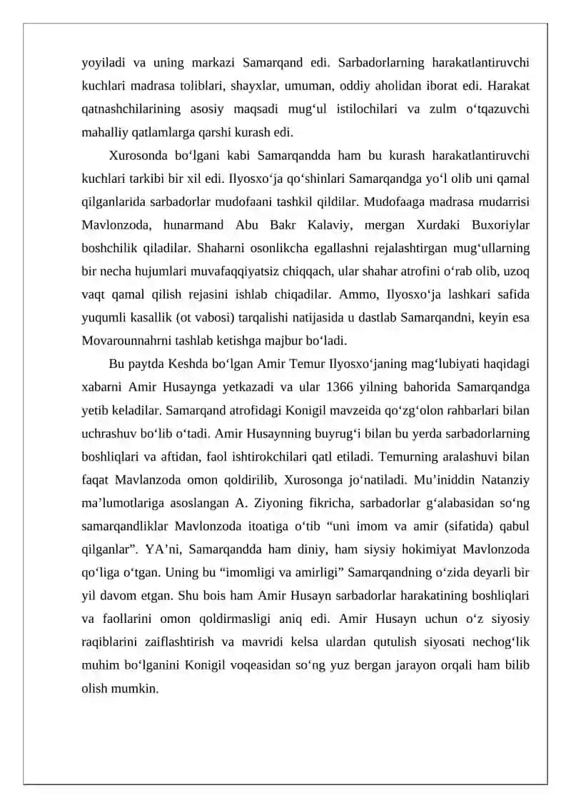 O‘zbekiston davlatchiligining Amir Temur va Temuriylar davri bosqichi 4