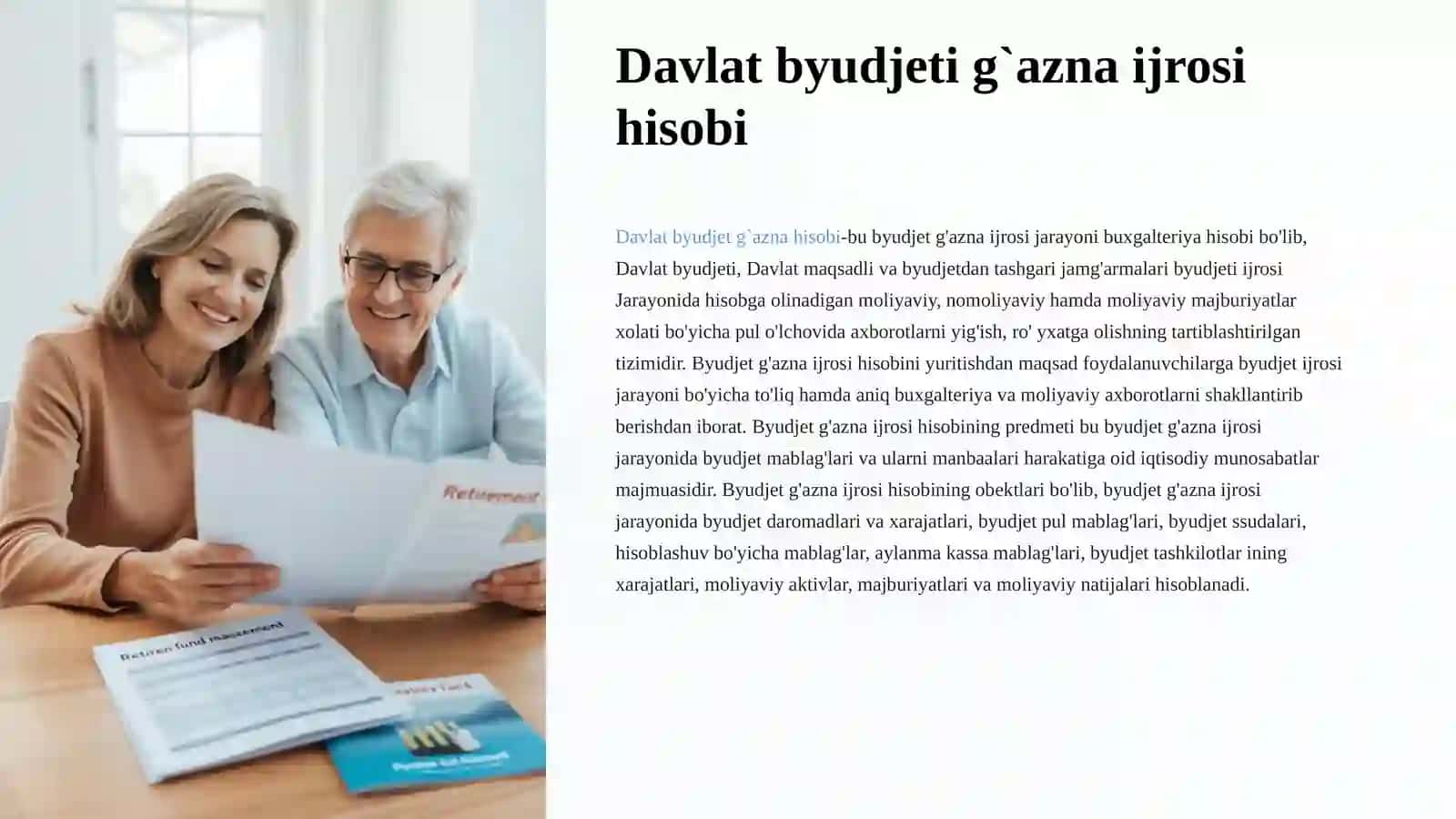 Davlat budjeti va davlat maqsadli jamg'armalari budjeti ijrosi bo'yicha budjet hisobida qo'llaniladigan hisob hujjatlari va registrlari 4