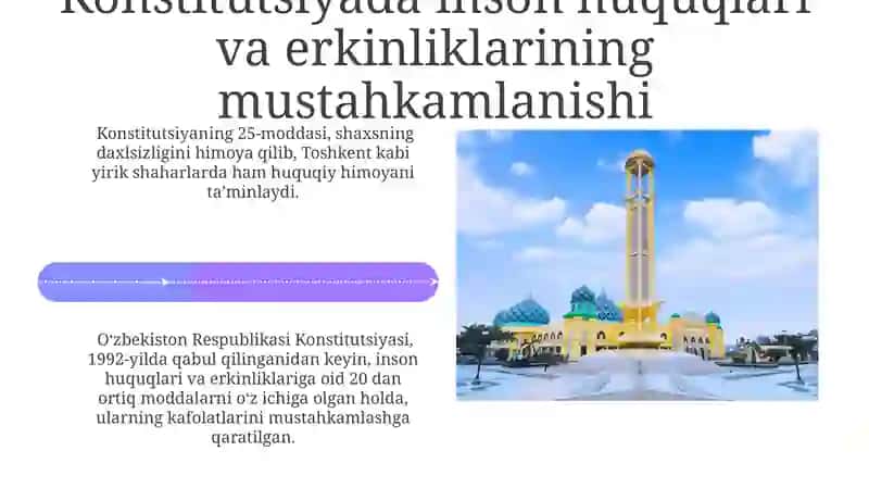 O'zbekistonda Inson Huquq va Erkinliklarini Kafolatlashning Tarixiy Asoslari 4