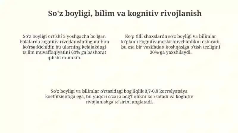 Tilning luğat sathi 4