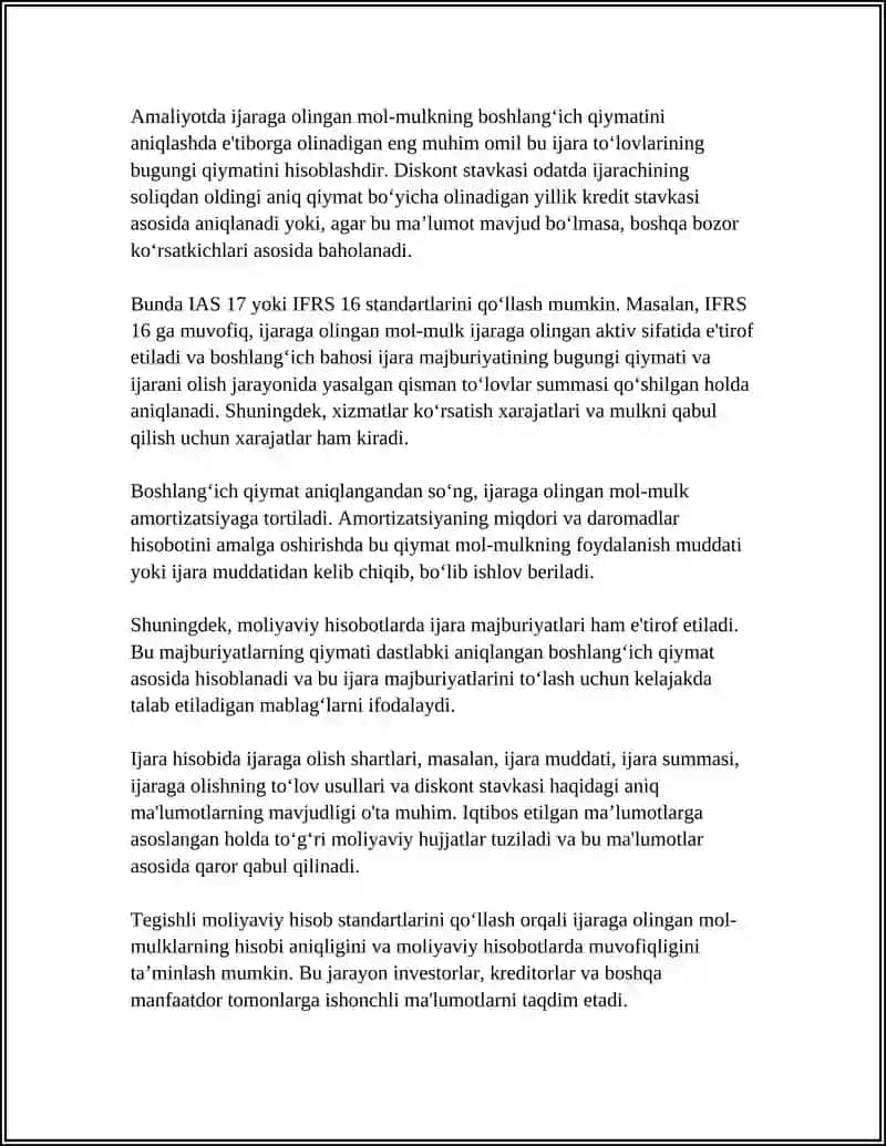 IJARAGA OLINGAN MOL-MULKDAN FOYDALANISH 4