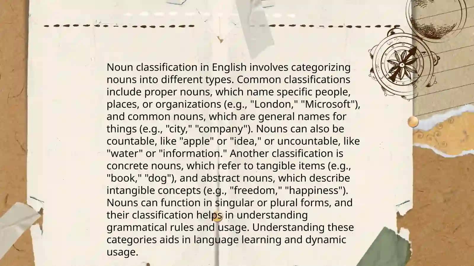 Problem of categorization in grammar 4