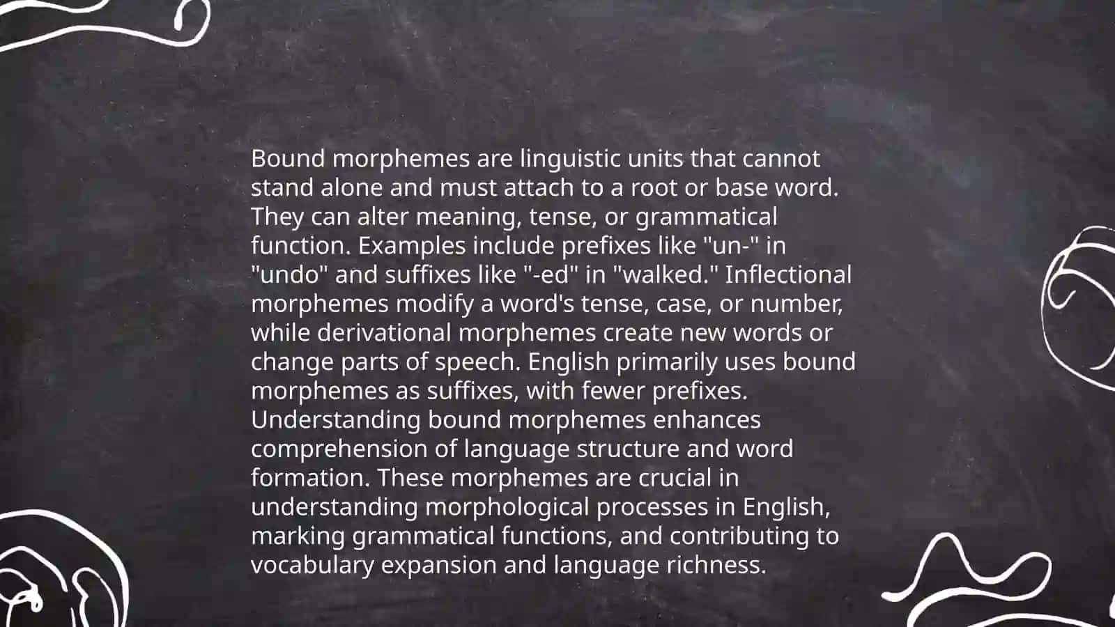 Morphemes. Types of Morphemes 4