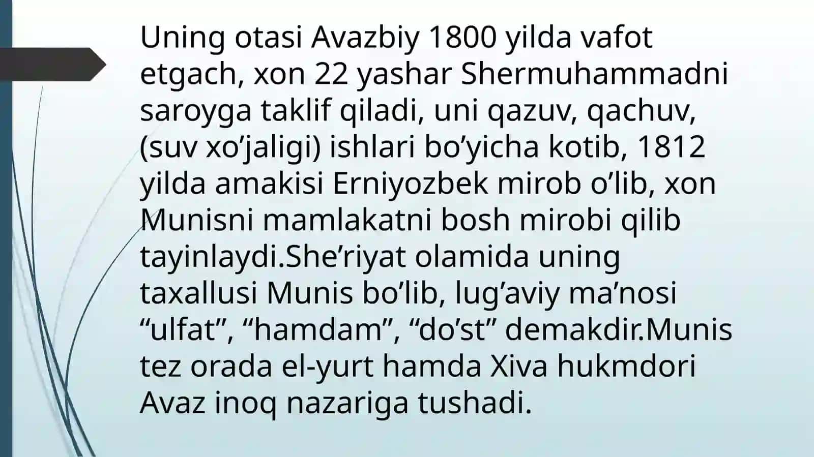Munis Xorazmiyning "Savodi taʼlim" asarining didaktik ahamiyati 4
