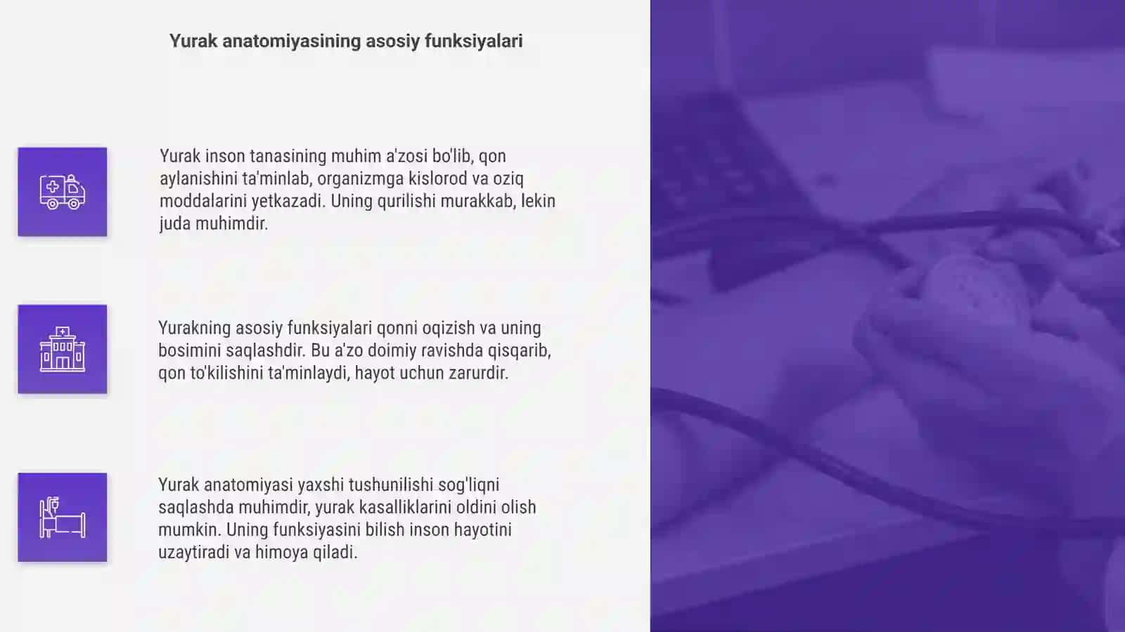 Yurak anatomiyasi 4