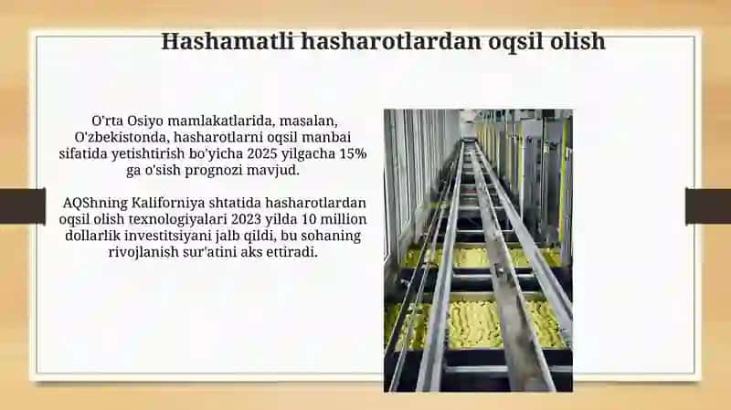 Sun'iy oqsil ozuqa moddalarining ishlab chiqarilishi va kelgusidagi imkoniyatlar 4