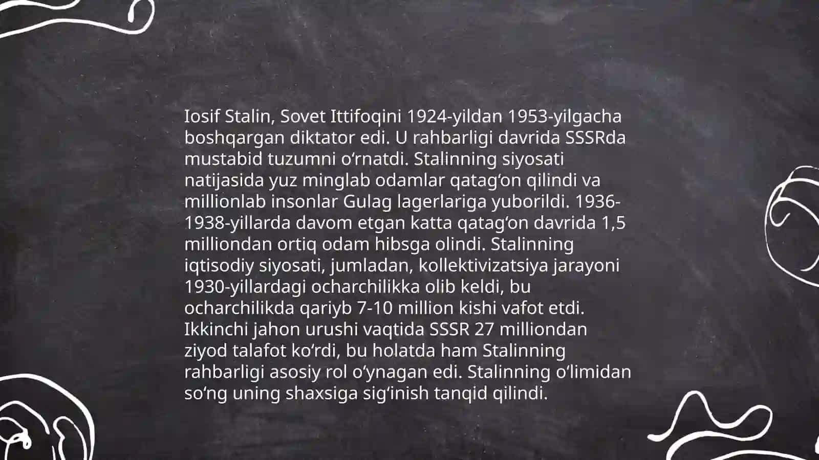 Mustabid tuzum davri 4