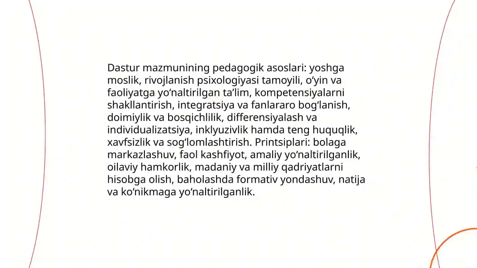 Ilk qadam davlat oʻquv dasturini mazmun mohiyati 4