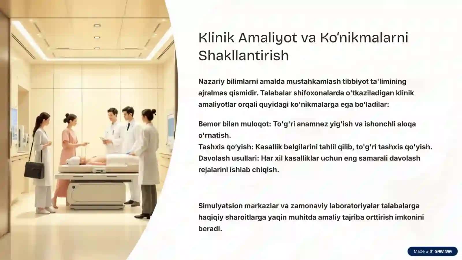 Tibbiyot Talabalari Tayyorgarligi va Kasbiy Kompetensiyalar 4