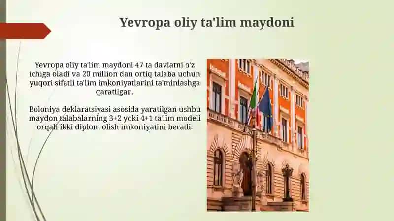 Boloniya dekloratsiyasi 4