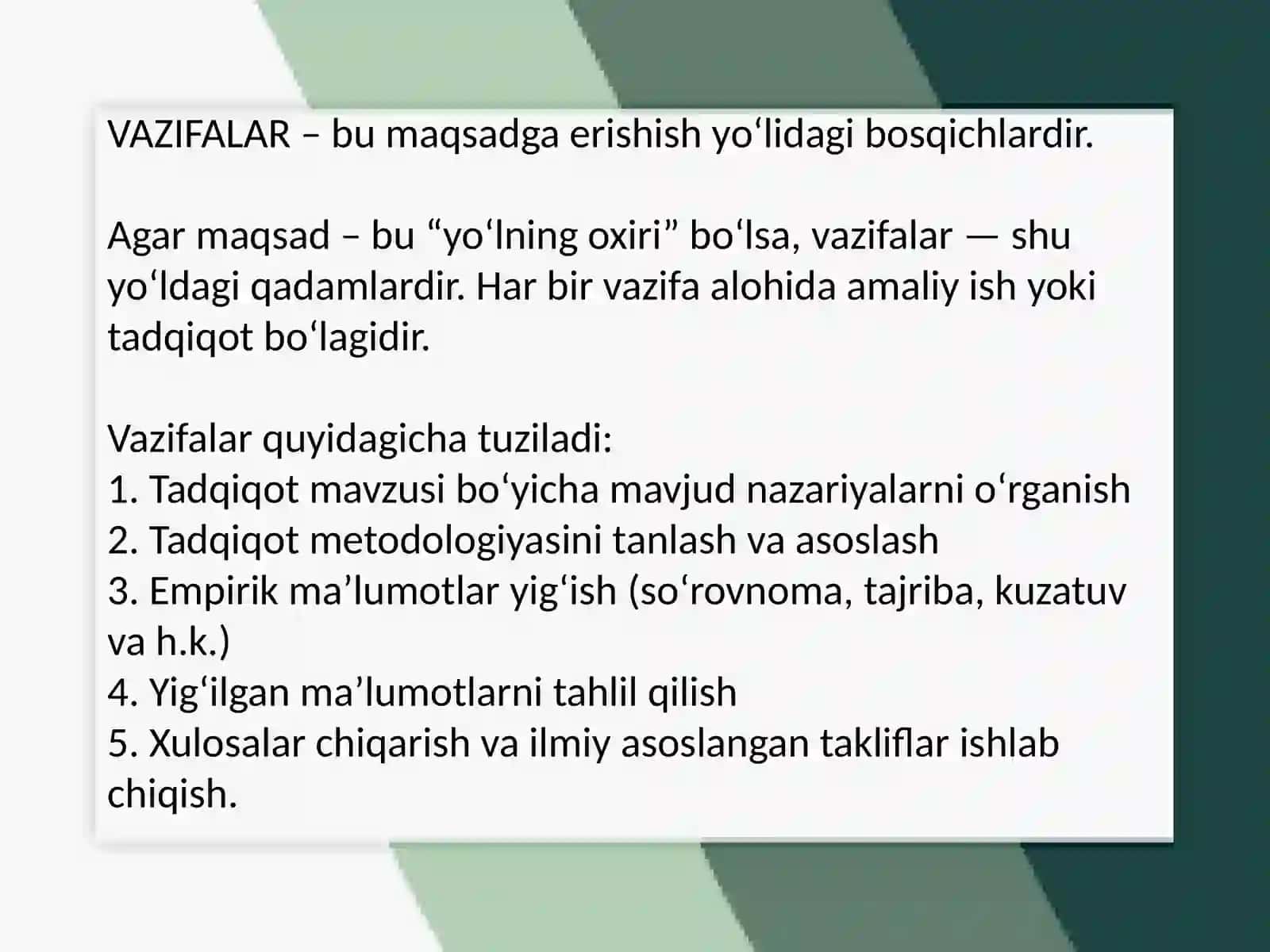 Muhammadov Shahzod Ilmiy tadqiqot usullari 4