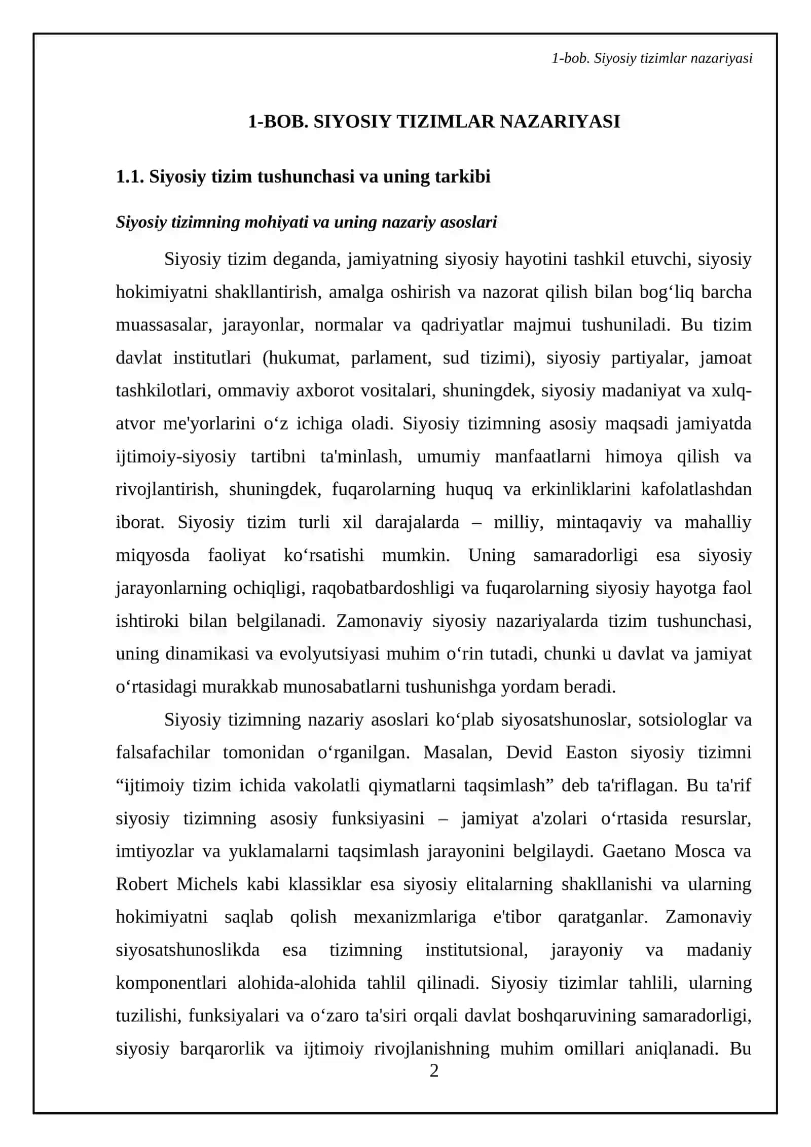 Siyosiy tizim va siyosiy rejimning o'zaro bog'liqligi 4