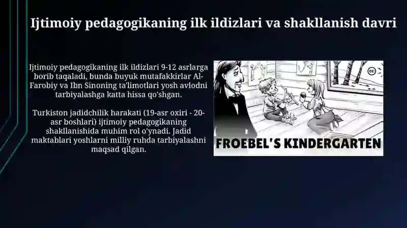 O‘zbekistonda ijtimoiy pedagogikaning rivojlanish tarixi 4